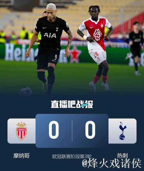 欧冠-巴洛贡失单刀维卡里奥献神扑 热刺0-0摩纳哥 欧冠-巴洛贡失单刀维卡里奥献神扑 热刺0-0摩纳哥