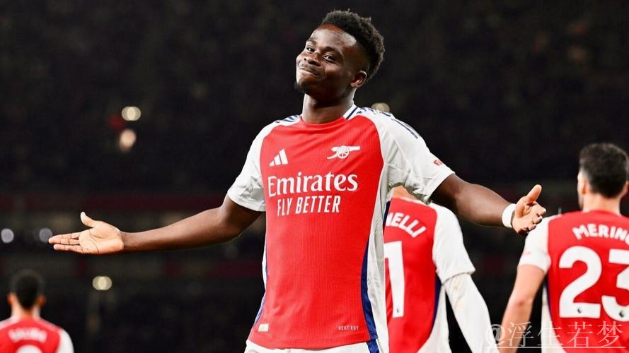 阿森纳2-1险胜德比战 萨卡复出建功 加布里埃尔伤退遗憾